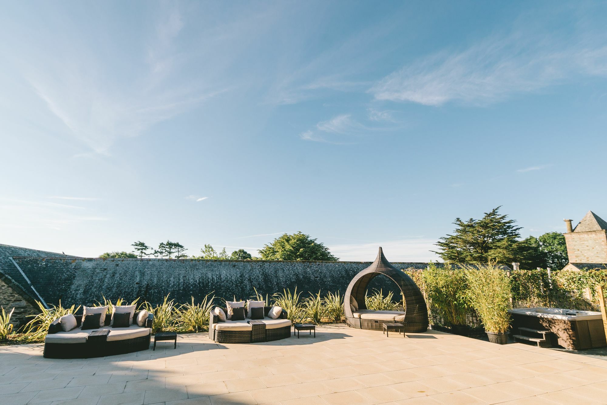 Boringdon Hall Hotel And Spa プリマス エクステリア 写真 The Sky Garden